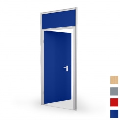 Revolving door coloured 