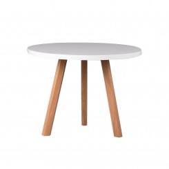 Beistelltisch ABOUT A SIDETABLE, Ø 60, weiß 