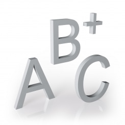 Zusatzbuchstabe für Blendenbeschriftung 